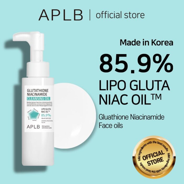 APLB Glutathione Niacinamide Cleansing Oil (105mL) - Image 2