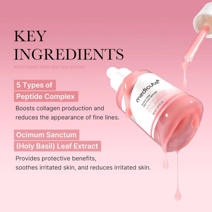 medicube PDRN Pink Peptide Serum (30mL) - Image 5