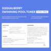EQQUALBERRY Swimming Pool Toner Travel Size (155mL) - Image 7