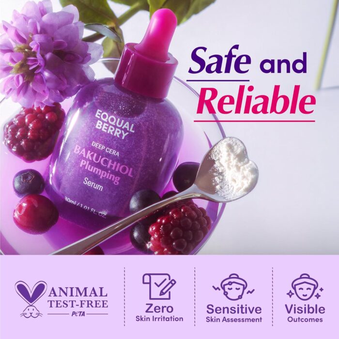 EQQUALBERRY Bakuchiol Plumping Serum (30mL) - Image 5