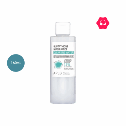 APLB Glutathione Niacinamide Cleansing Water (160mL)