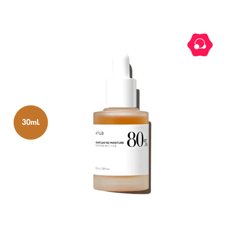 Anua Heartleaf 80% Moisture Soothing Ampoule