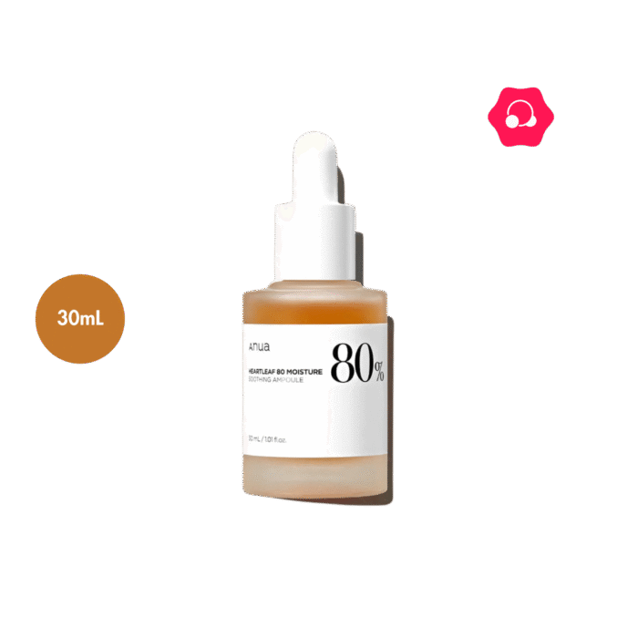 Anua Heartleaf 80% Moisture Soothing Ampoule