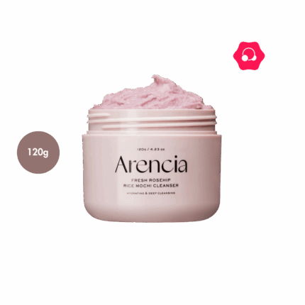Arencia Fresh Rosehip Mochi Cleanser