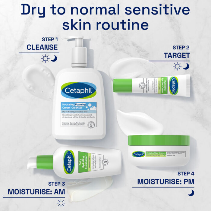 Cetaphil Hydrating Foaming Cream Cleanser (236mL) - Image 6
