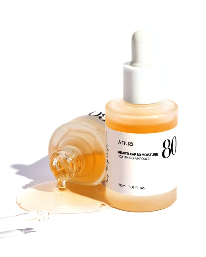 Anua Heartleaf 80% Moisture Soothing Ampoule (30mL) - Image 4