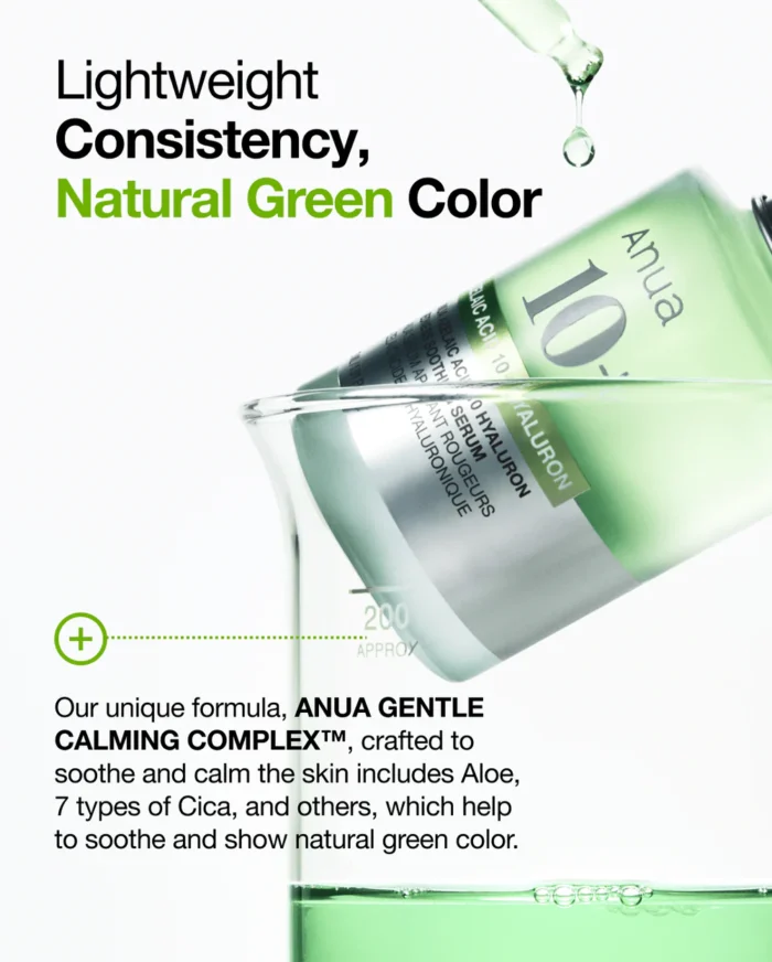 Anua Azelaic Acid 10 Hyaluron Redness Soothing Serum (30mL) - Image 4