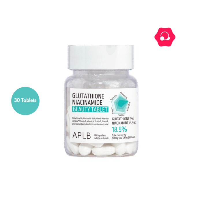 APLB Glutathione Niacinamide Beauty Tablet 500mg