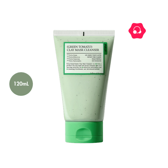 FULLY Green Tomato Clay Mask Cleanser