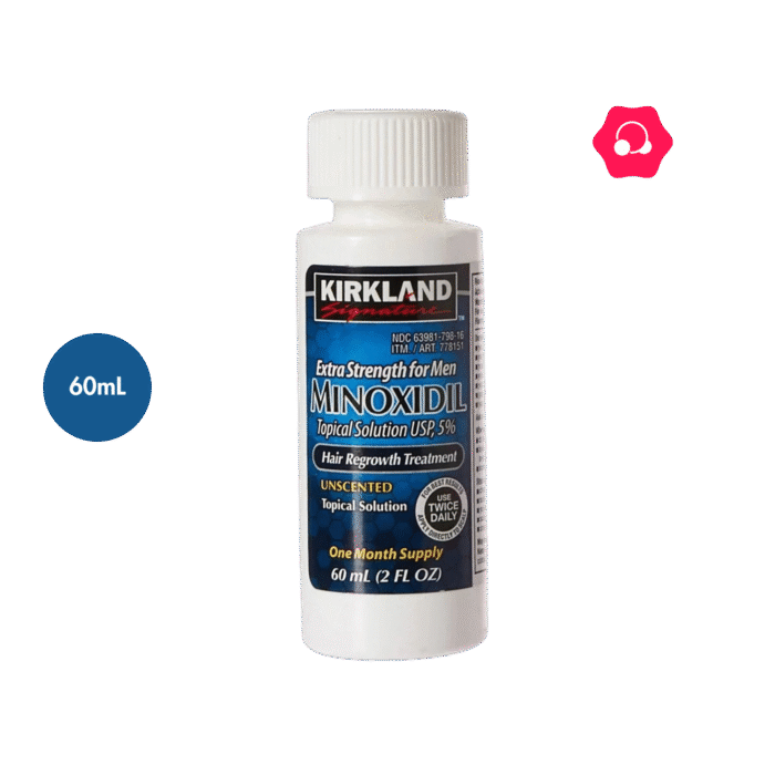 KIRKLAND Signature 5% Minoxidil Solution Hair Regrowth Treatment For Men