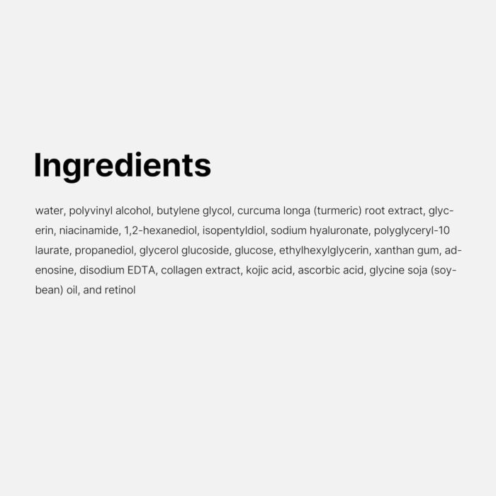 medicube Kojic Acid Turmeric Night Wrapping Mask (75mL) - Image 8