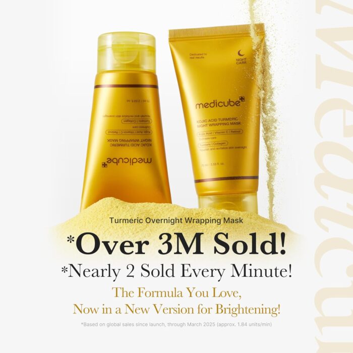 medicube Kojic Acid Turmeric Night Wrapping Mask (75mL) - Image 2