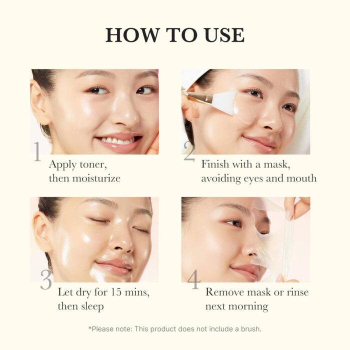 medicube Kojic Acid Turmeric Night Wrapping Mask (75mL) - Image 7