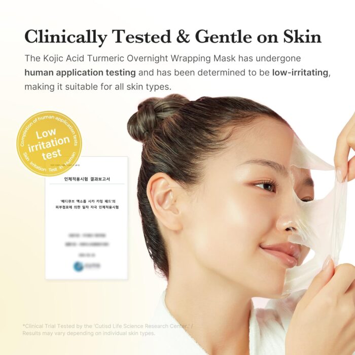 medicube Kojic Acid Turmeric Night Wrapping Mask (75mL) - Image 6