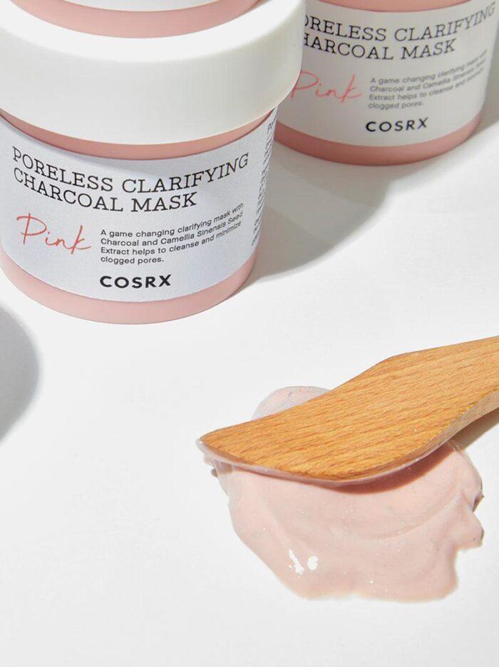 poreless clarifying charcoal mask pink cosrx official 10