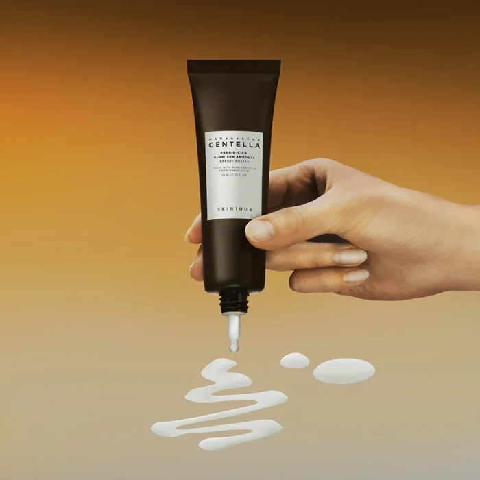 SKIN1004 Madagascar Centella Probio-Cica Glow Sun Ampoule SPF50+ PA++++ (50mL) - Image 2