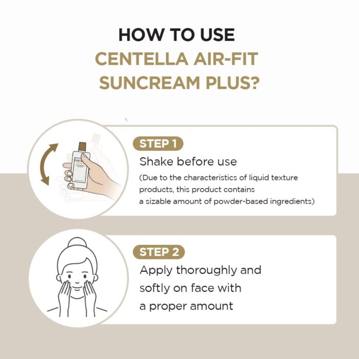 SKIN1004 Madagascar Centella Air-Fit Suncream Plus SPF 50+ PA++++ (50mL) - Image 7