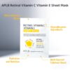 APLB Retinol Vitamin C Vitamin E Sheet Mask (1 Mask) - Image 3