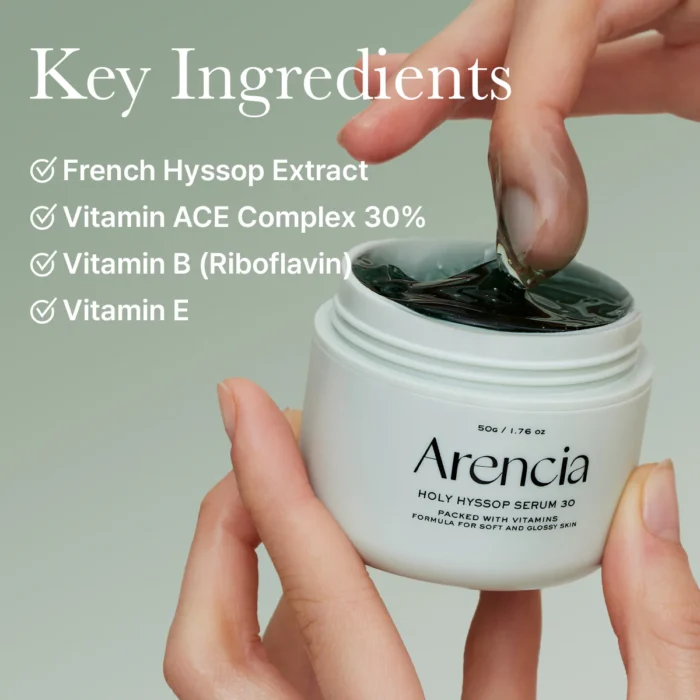 Arencia Holy Hyssop Serum 30 (50g) - Image 5