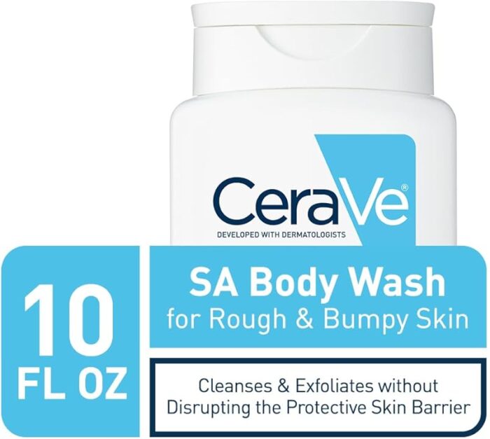 CeraVe SA Body Wash for Rough & Bumpy Skin (296mL) - Image 3
