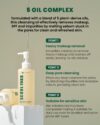 K-SECRET Seoul 1988 Cleansing Oil : Pine Cica 1% + Probiotics (200mL) - Image 5