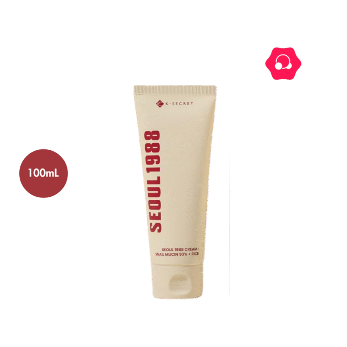 K-SECRET Seoul 1988 Cream : Snail Mucin 93% + Rice