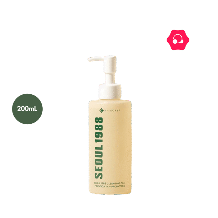 K-SECRET Seoul 1988 Cleansing Oil : Pine Cica 1% + Probiotics