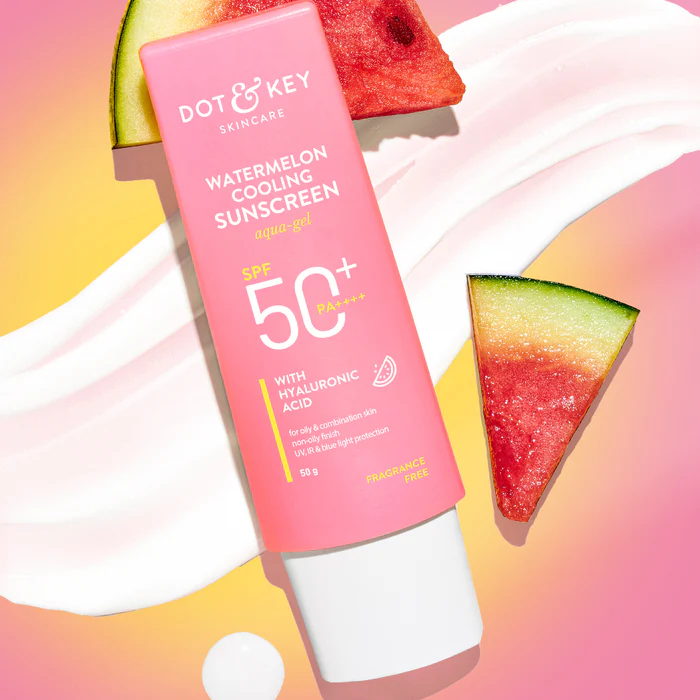 1_c4cdff0a-0b0b-425b-8e2e-598dab539e32 Dot & Key Watermelon Cooling Sunscreen Aqua-Gel SPF50+ PA++++ (80g) - Image 8