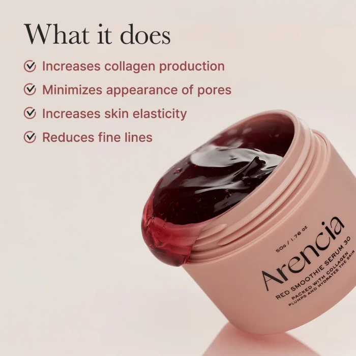 Arencia Red Smoothie Serum 30 (50g) - Image 3