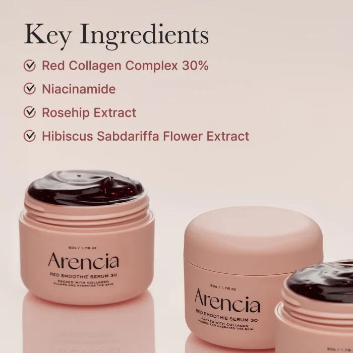 Arencia Red Smoothie Serum 30 (50g) - Image 4