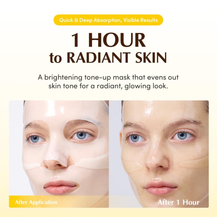 EQQUALBERRY Collagen Glow Up Hydrogel Mask Set (4 Mask) - Image 3
