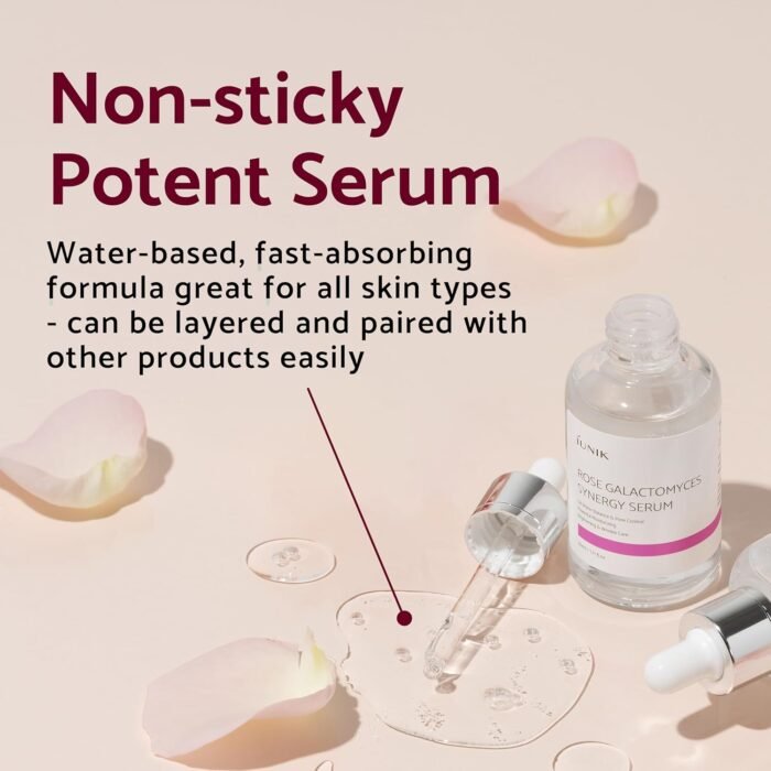 iUNIK Rose Galactomyces Synergy Serum (50mL) - Image 2