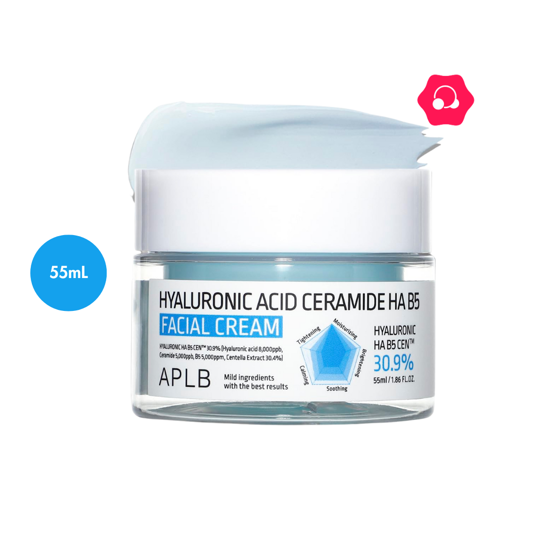 APLB Hyaluronic Acid Ceramide Ha B5 Facial Cream (55mL) APLB Hyaluronic Acid Ceramide Ha B5 Facial Cream (55mL)