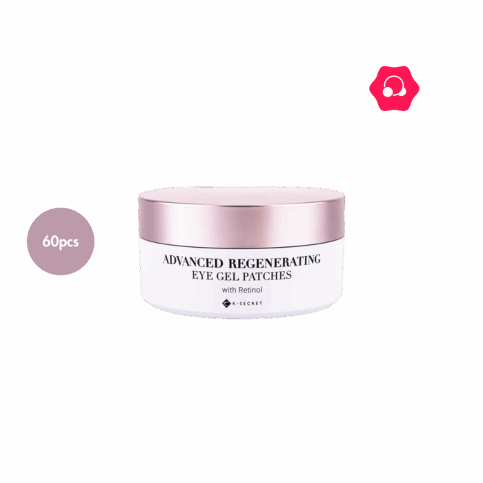 K-SECRET Advanced Regenerating Eye Gel Patches (Retinol) (60pcs) - Image 1