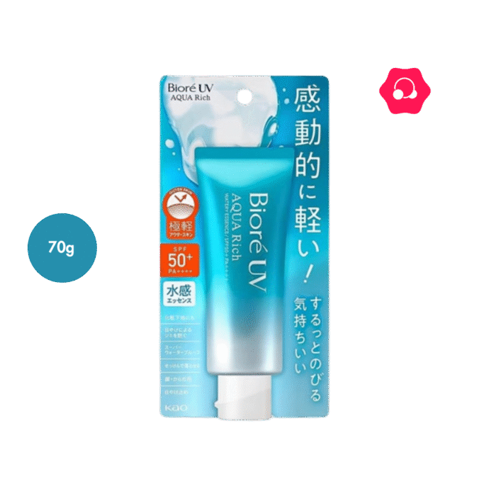 KAO Bioré UV Aqua Rich 50 Sunscreen SPF 50+ PA++++