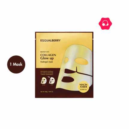 EQQUALBERRY Collagen Glow Up Hydrogel Mask