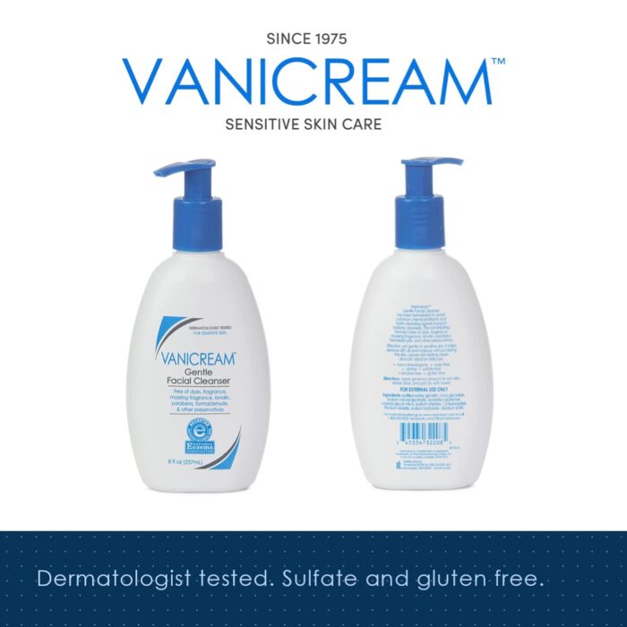 Vanicream Gentle Facial Cleanser (237mL) - Image 2