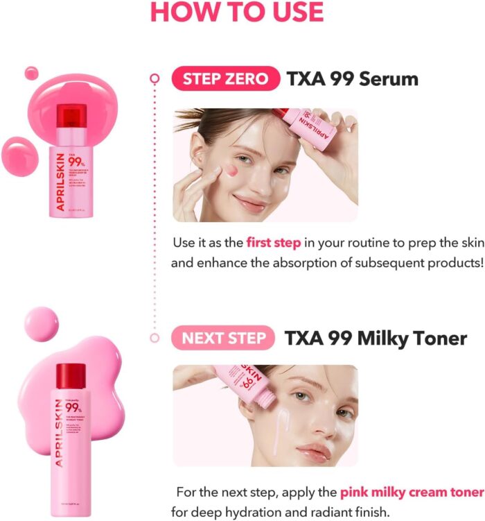 APRIL SKIN TXA Niacinamide Toning Shot 99 Serum (30mL) - Image 6