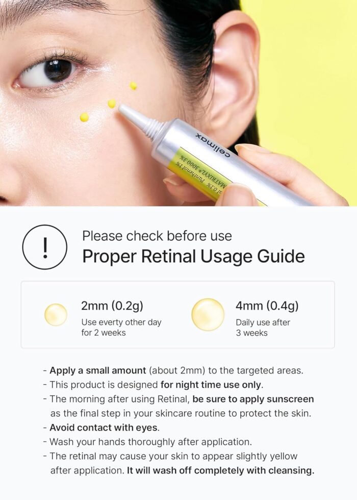 celimax The Vita A Retinal Shot Tightening Booster (15mL) - Image 5