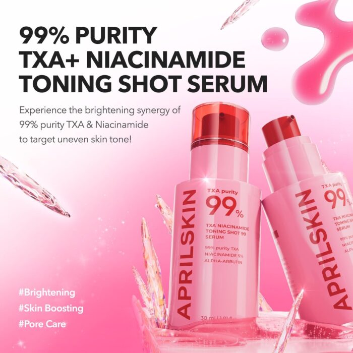 APRIL SKIN TXA Niacinamide Toning Shot 99 Serum (30mL) - Image 2