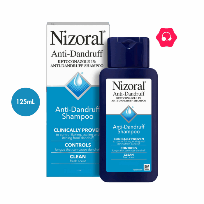 Nizoral Ketoconazole 1% Anti-Dandruff Shampoo