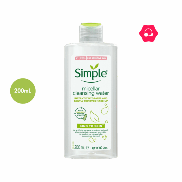 Simple Kind To Skin Micellar Cleansing Water