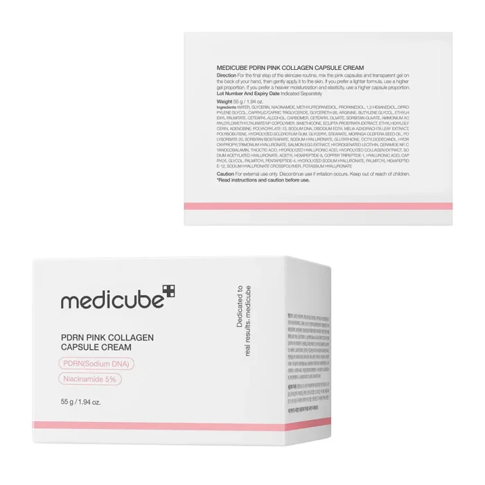 Medicube Pdrn Pink Collagen Capsule Cream (55g)