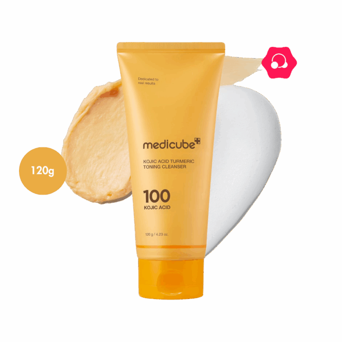 Medicube Kojic Acid Turmeric Toning Cleanser