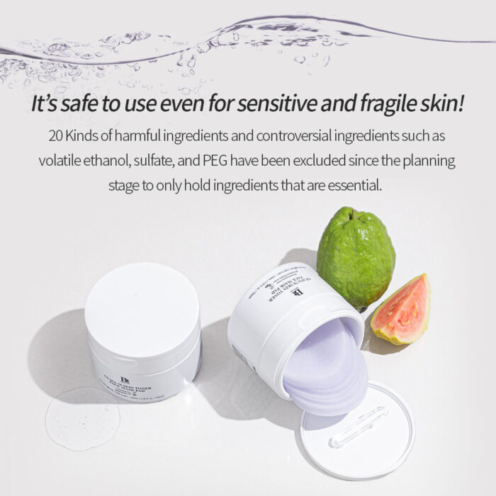 BENTON Guava 70 Skin Toner Face Mask Pad (70 Pads) - Image 8