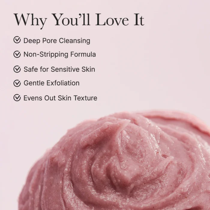 Arencia Fresh Rosehip Mochi Cleanser (120g) - Image 3