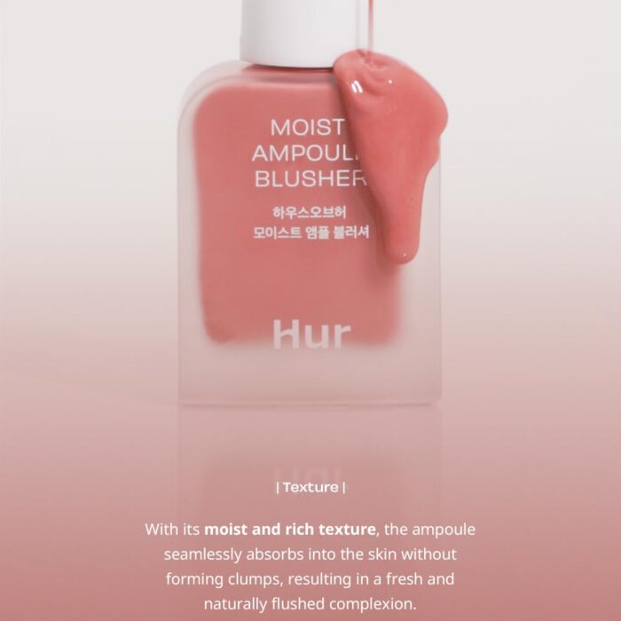 HOUSE OF HUR Moist Ampoule Blusher 03 Rose Brown (10mL) - Image 5