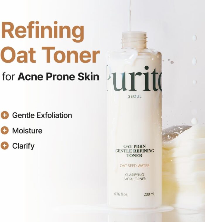 PURITO SEOUL Oat PDRN Gentle Refining Toner (200mL) - Image 3