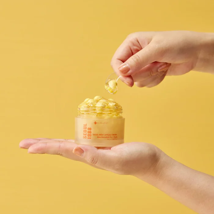 K-SECRET Seoul 1988 Capsule Cream : Niacinamide 5% + Yuja (50mL) - Image 6