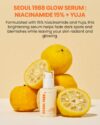 K-SECRET Seoul 1988 Glow Serum : Niacinamide 15% + Yuja (30mL) - Image 2